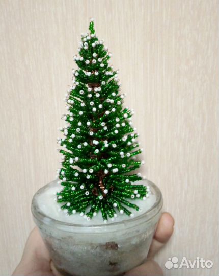 Елка из бисера