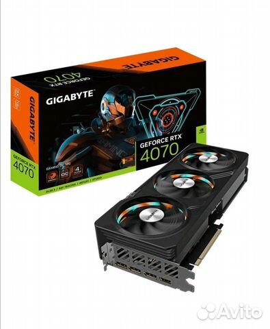 Видеокарта Gigabyte RTX 4070 Windforce OC 12 Gb