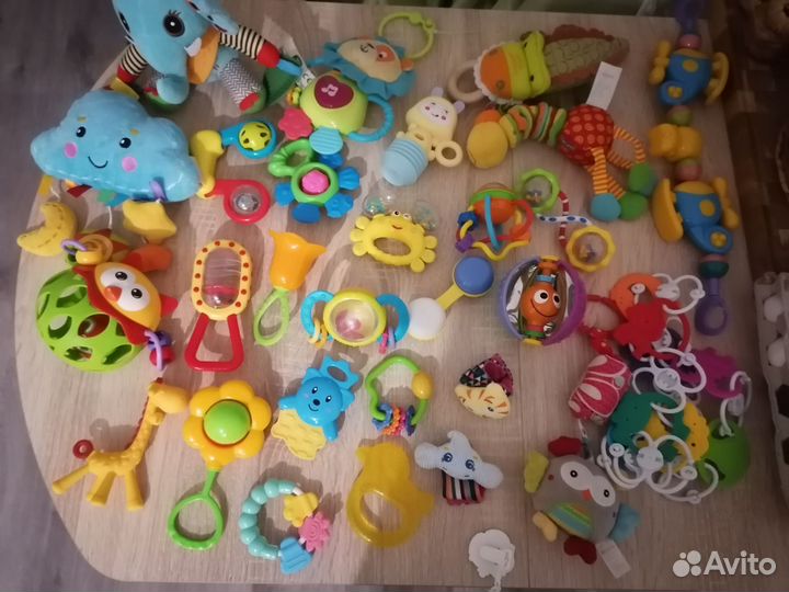 Погремушки прорезыватели