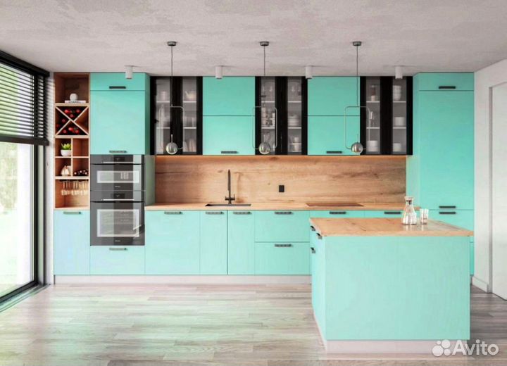 Бюджетная модульная кухня в наличии
