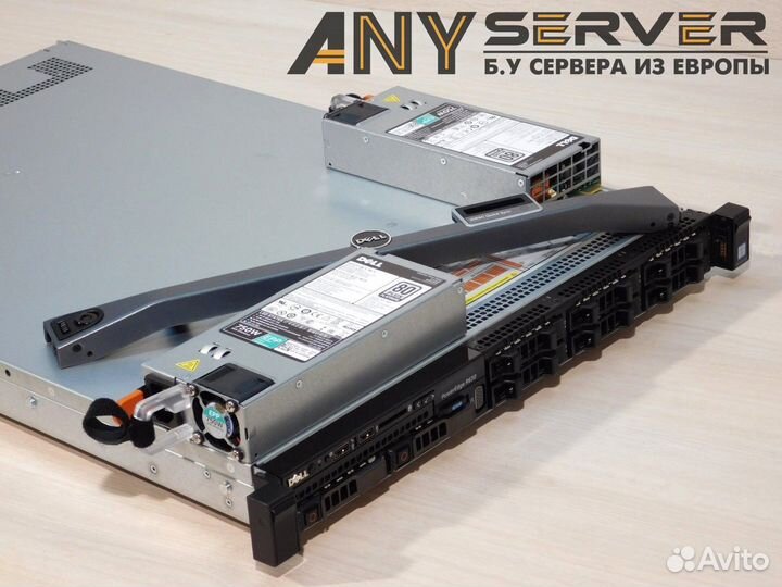 Сервер Dell R630 2x E5-2697Av4 256Gb S130 8SFF