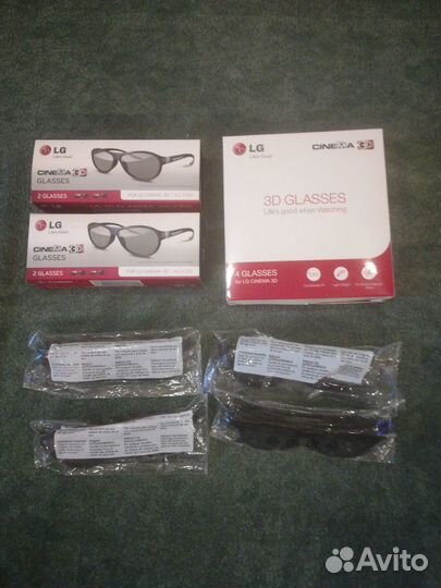 Подставка для телевизора LG и очки 3D