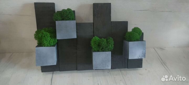 Панно из стабилизированного мха