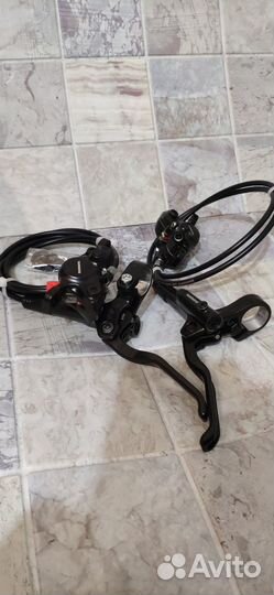 Гидравлические тормоза shimano MT200