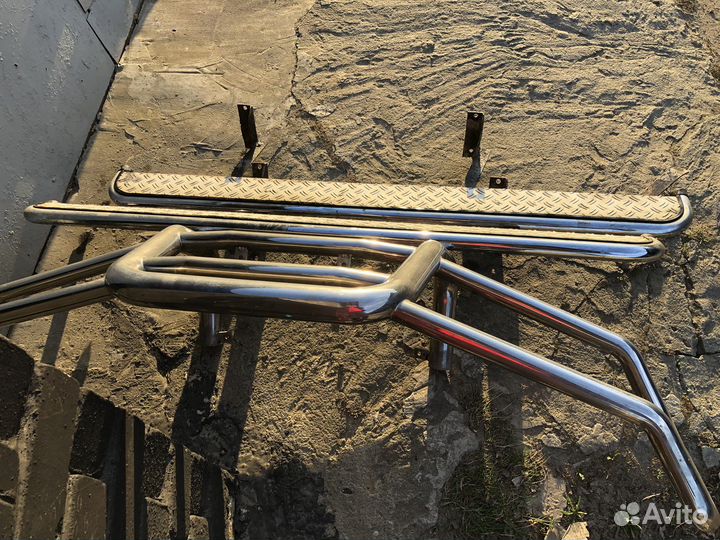 Кенгурятник + пороги Kia Sportage