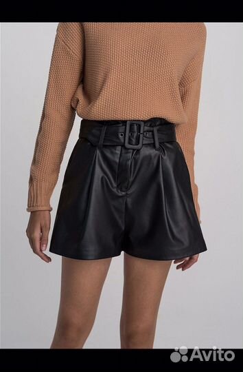 Шорты befree женские экокожа
