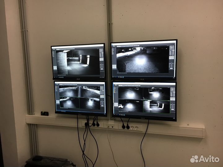 Монтаж Виидеонаблюдение, удаленное наблюдение за о