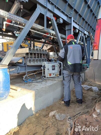 Стыковка конвейерных лент, вулканизация, склейка