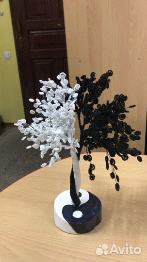 Деревья из бисера