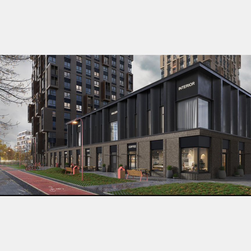 1-к. квартира, 33,1 м², 22/24 эт.