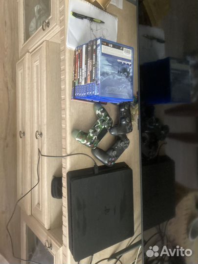 Ps4 slim 500gb+ игры