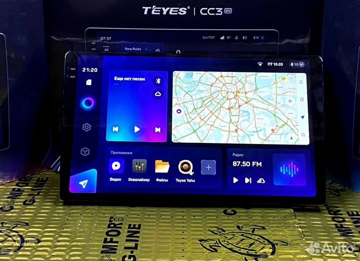 Магнитола на андройде Teyes CC3 2K 3/32