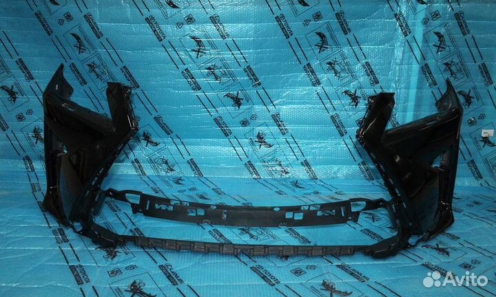 Бампер Lexus Rx 4 черный под установку 2015-2019