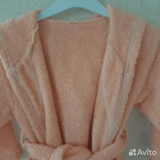 Детский новый махровый халат р.98