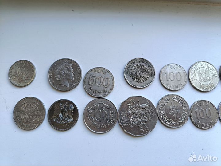 Монеты из разных стран