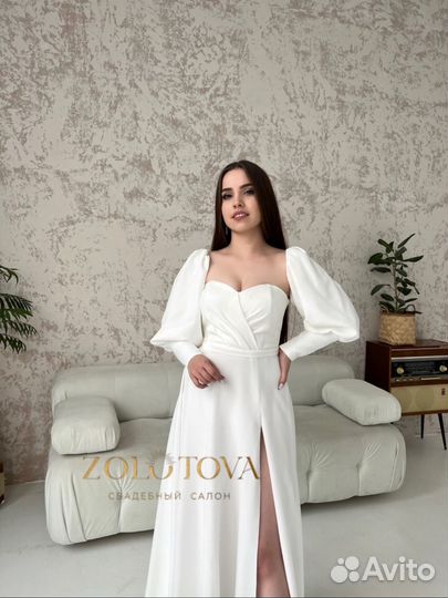 Свадебное платье б/у