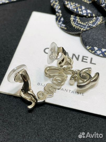 Серьги Chanel