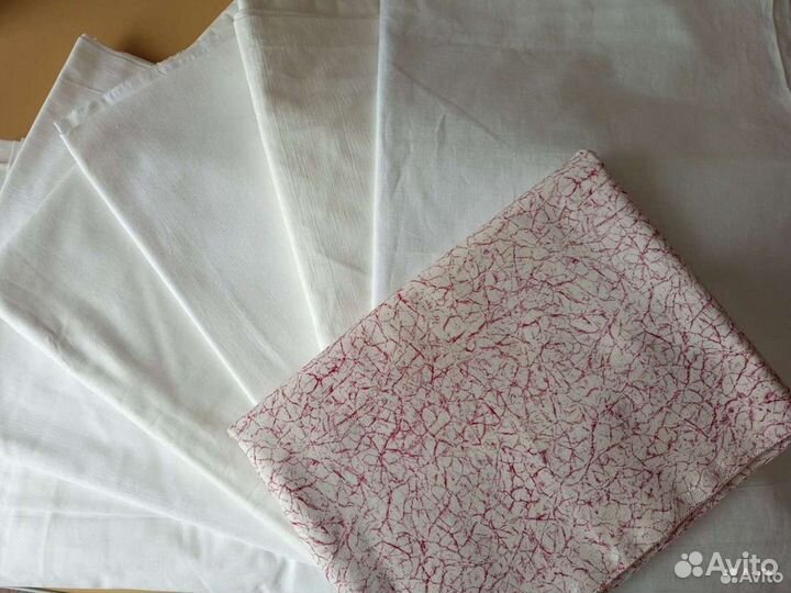 Ткани новые в отрезах (ситец, бязь)