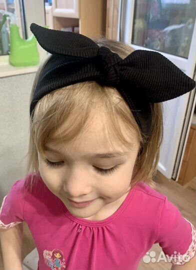 Повязка на голову для девочки