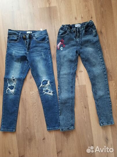 Вещи для девочки пакетом р.140-146