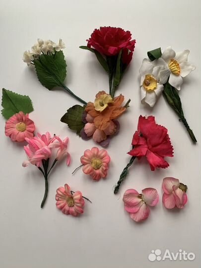 Брошь пришивная СССР текстиль