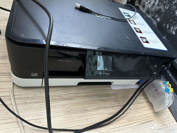 Мфу brother струйный цветной с снпч