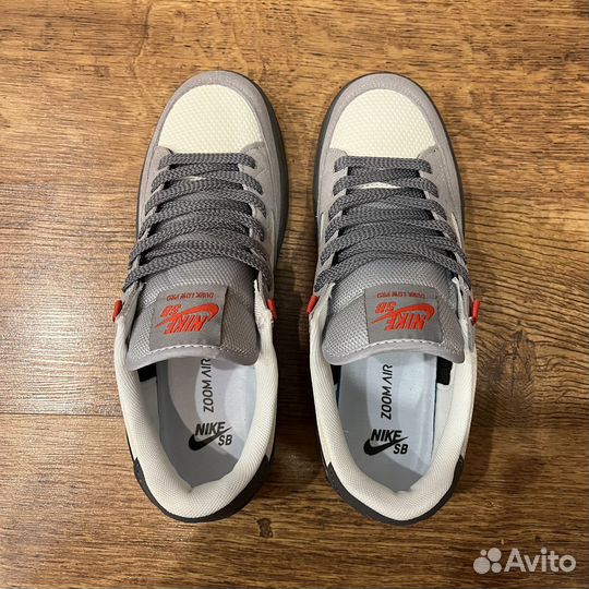 Кроссовки Nike SB Dunk Low Pro gray