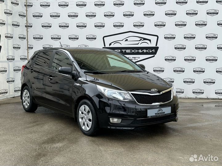 Kia Rio 1.6 МТ, 2015, 210 613 км