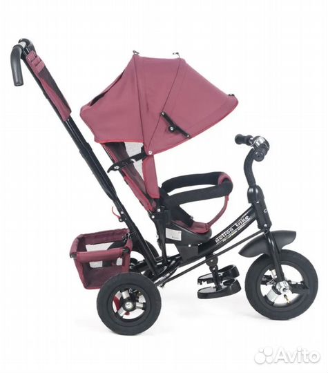 Велосипед коляска с ручкой