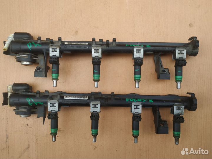 Ford Focus 2 рейка топливная форсунка