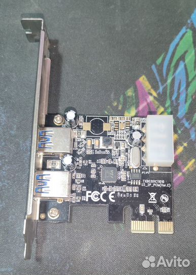 Плата расширения USB 3.0