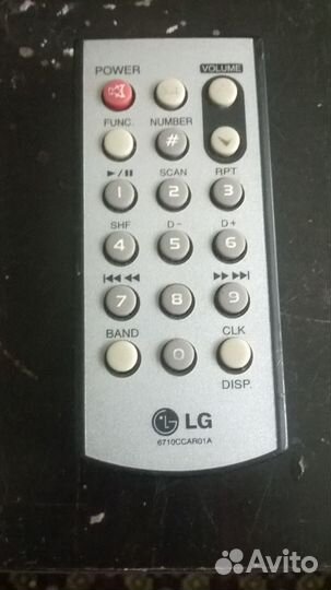 Пульт LG, Supra