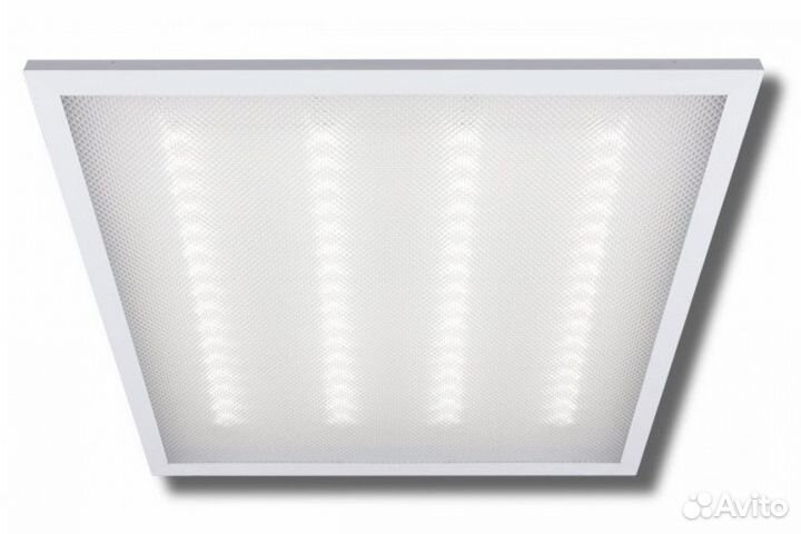 Светильники в потолок Армстронг (призма, опаловые)