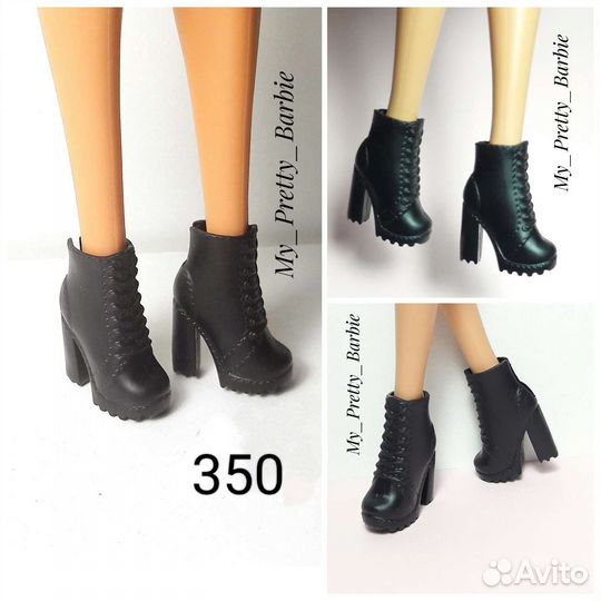 Сапоги и ботильоны для Барби
