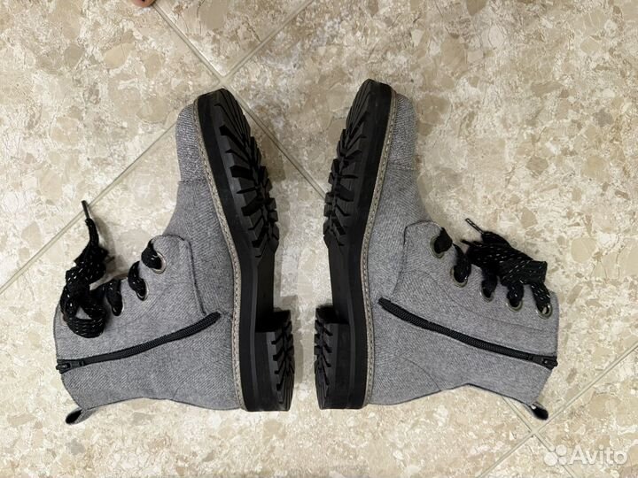 Ботнки pertini шерсть кашемир 38,5 оригинал