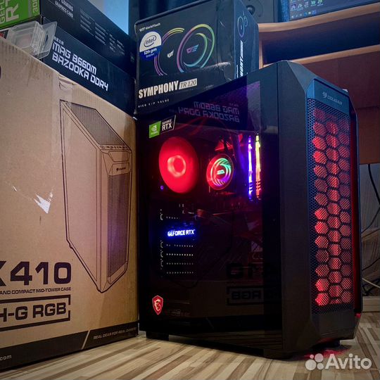 Игровой пк 13th Gen Intel RTX 3050 16 gb 750