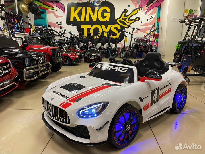 Электромобиль Hollicy Mercedes GT4 AMG 12V