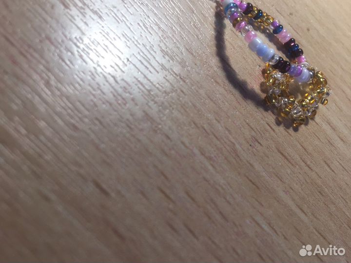 Кольцо из бисера