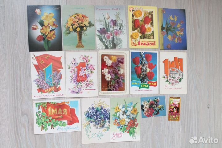 Старинные открытки СССР