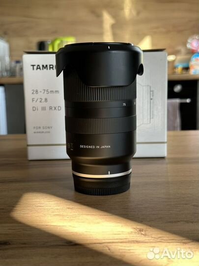 Tamron 28-75MM F/2.8 Di III RXD for Sony