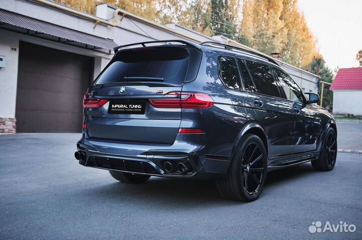 Насадка на глушитель bmw х7 imperial