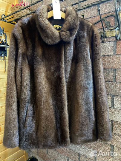 Полушубок норковый как новый
