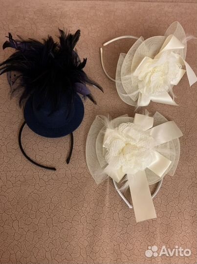 Шляпка мужская, женская с вуалью, самбрерро