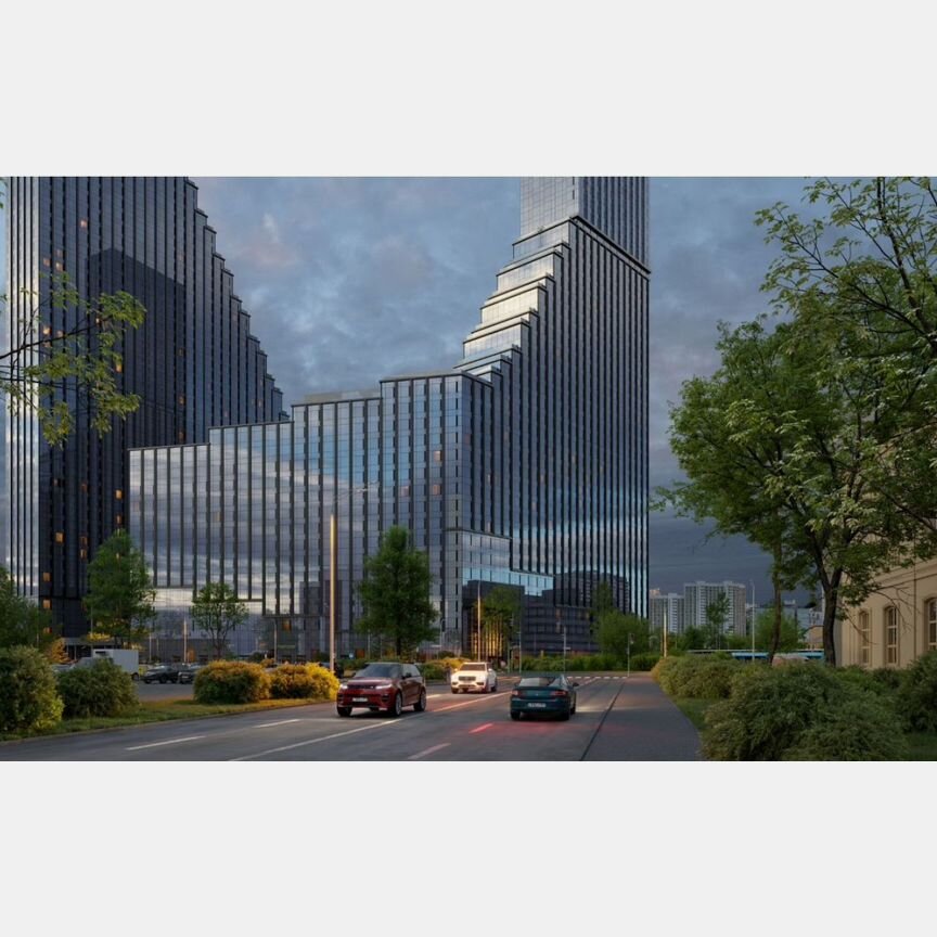 2-к. квартира, 52,6 м², 4/58 эт.