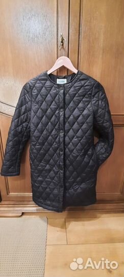 Пальто утепленное стеганное пальто для девочек