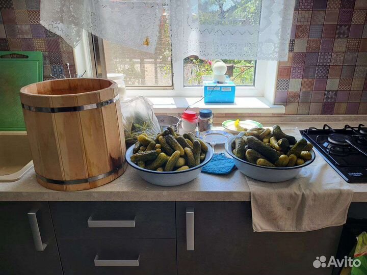 Огурцы бочковые и другая консервация