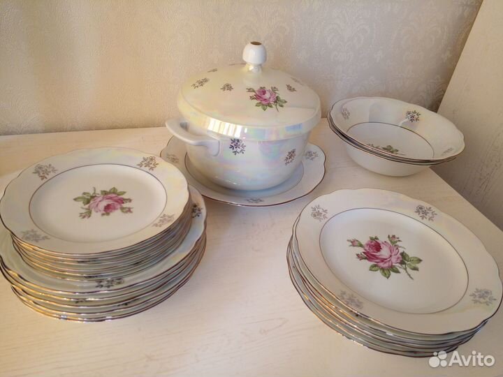 Столовый сервиз kahla гдр 