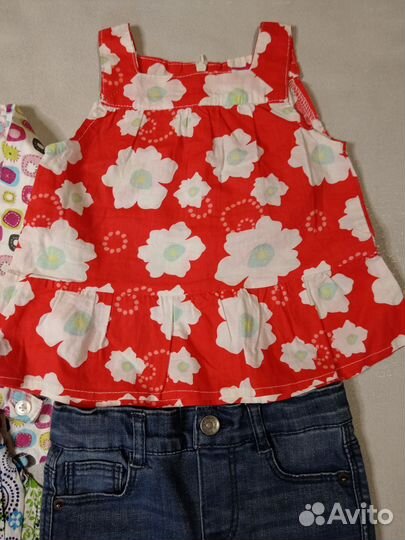 Вещи пакетом на девочку, размер 74