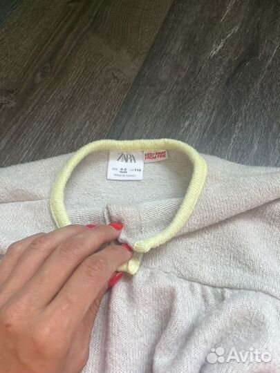 Новые платья букле Zara 110см/ кеды Tombi 26р