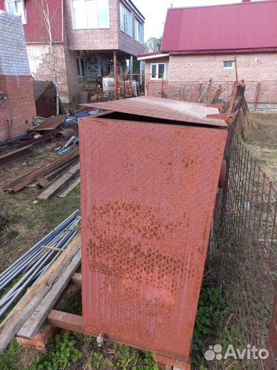 Бак металлический